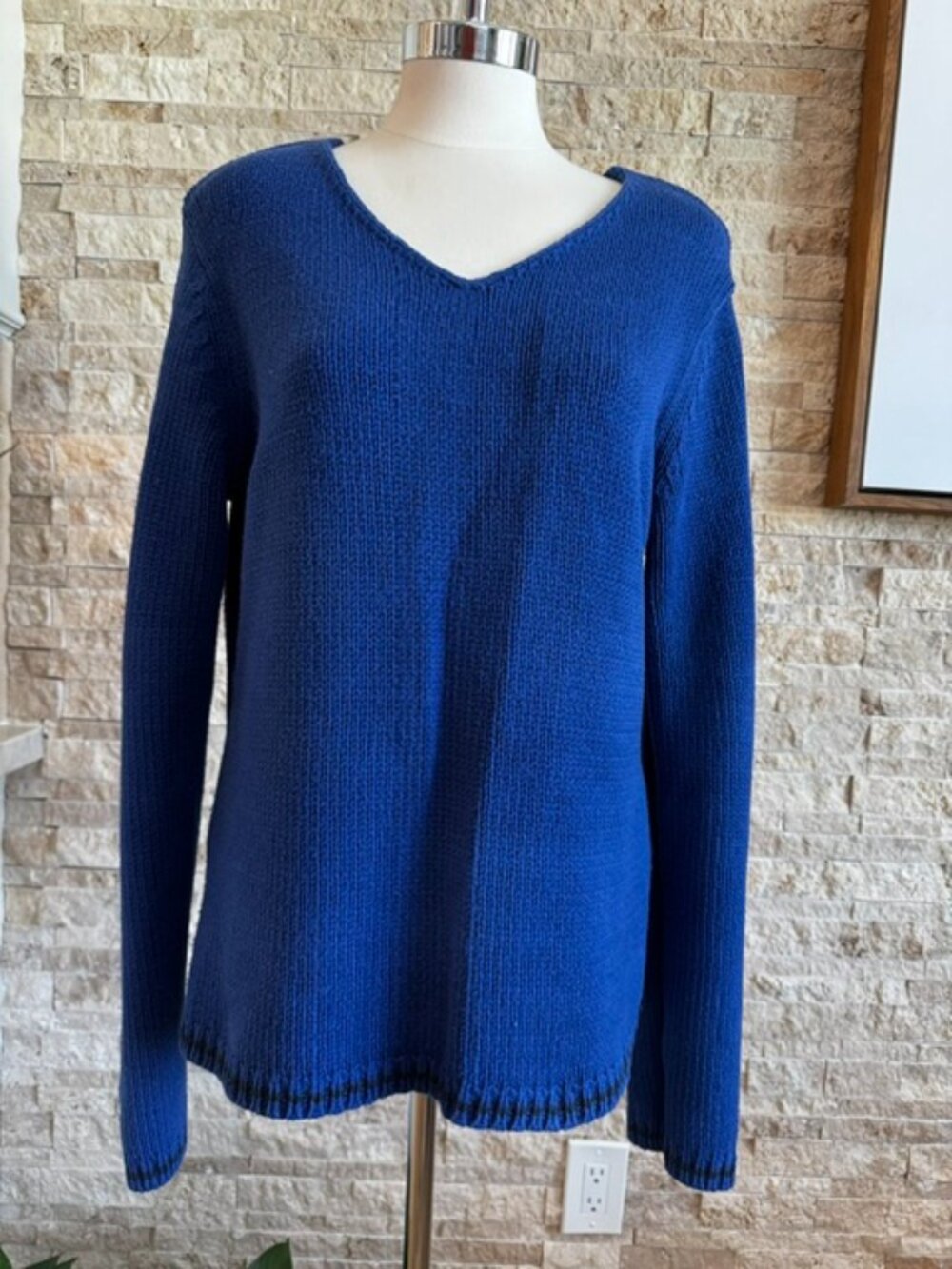 Calvin Klein Blue Sweater XL